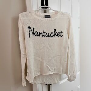 Wooden Ships Nantucket Sweater - Cream